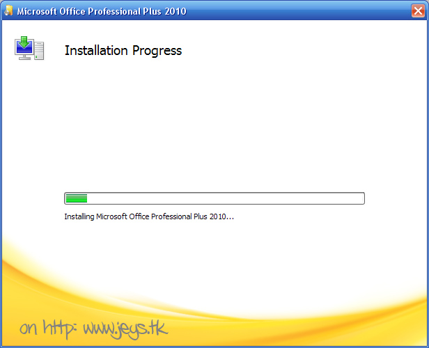 cara instal ms office 2010 tanpa product key